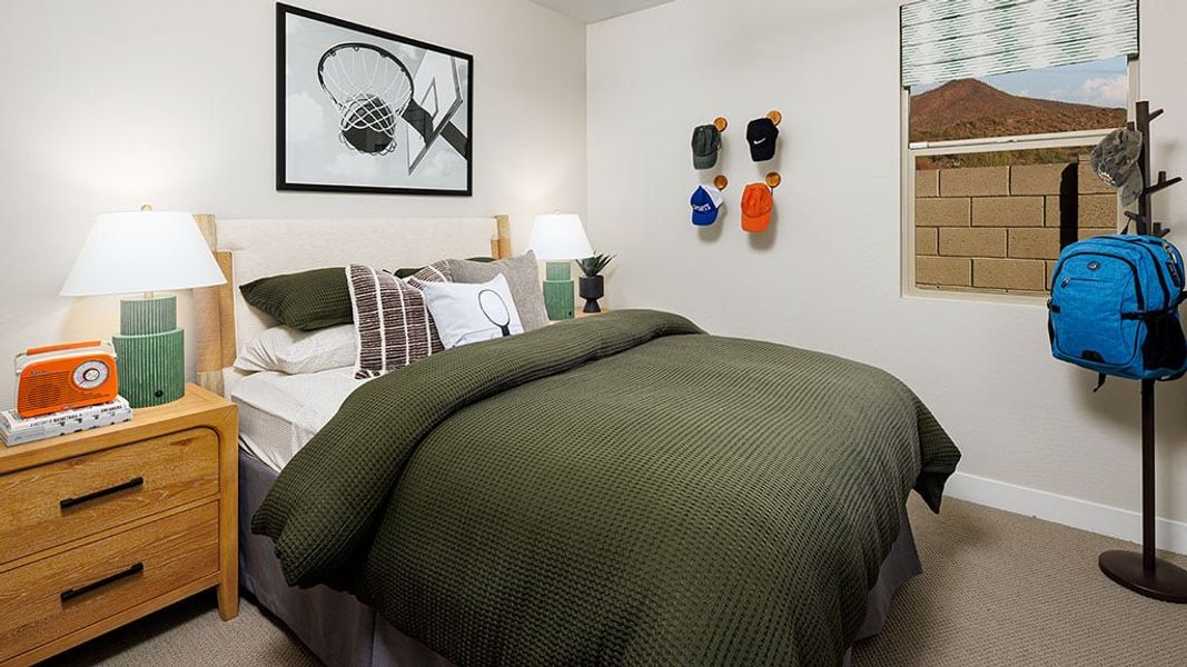 Representative furnished interior of a home built from the Onyx by Taylor Morrison in Saddleback, Peoria (Image 15).