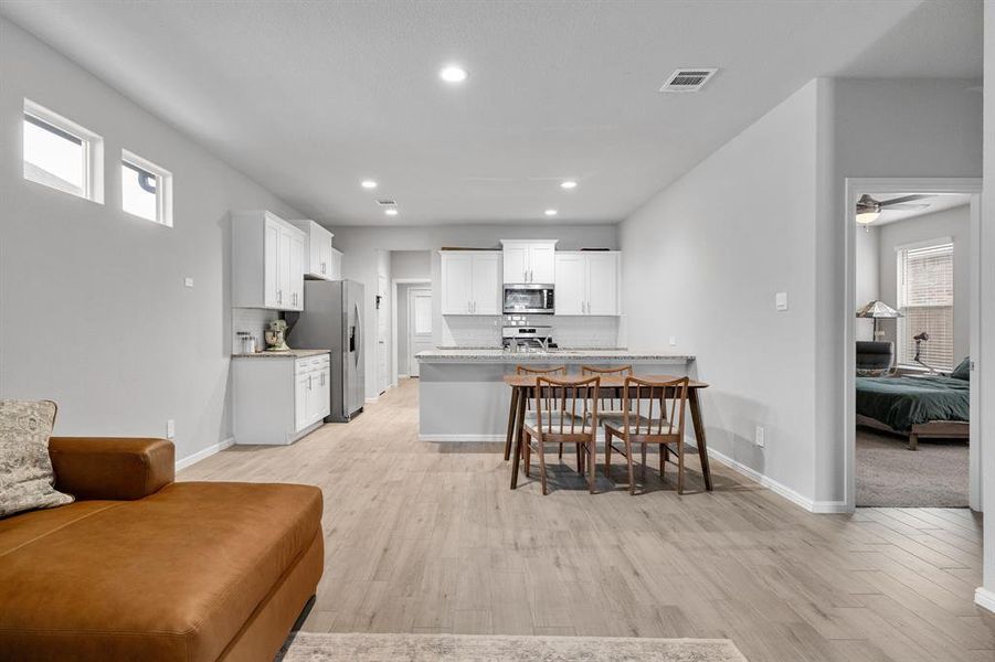 Furnished interior view inside a new home in The Overlook, Fort Worth (Image 7).