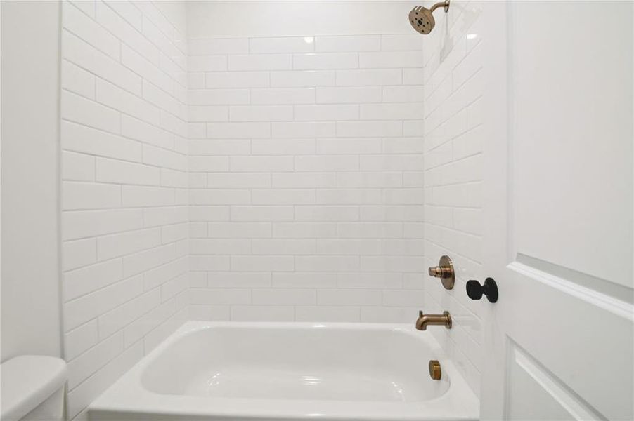 Close-up of interior finishes inside a home in Ward's Crossing Townhomes, Johns Creek (Image 22).