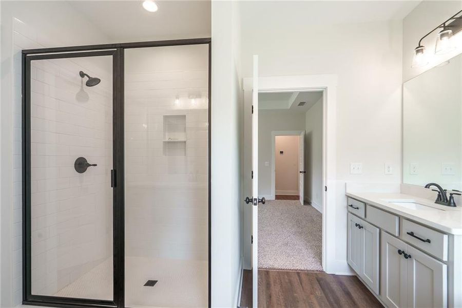 Furnished interior view inside a new home in , Social Circle (Image 11).