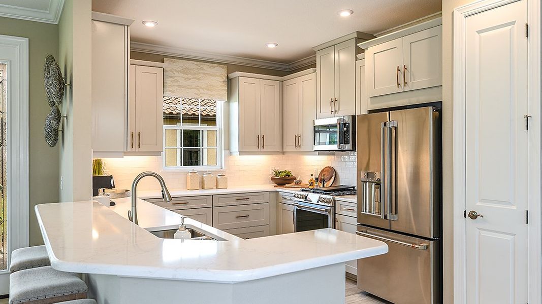 Furnished interior view inside a new home in Esplanade at Azario Lakewood Ranch, Bradenton (Image 4).