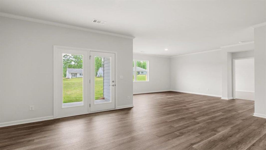 Spacious, unfurnished interior of a new home in , Union City (Image 11). Spacious, unfurnished interior of a new home in , Union City (Image 11).