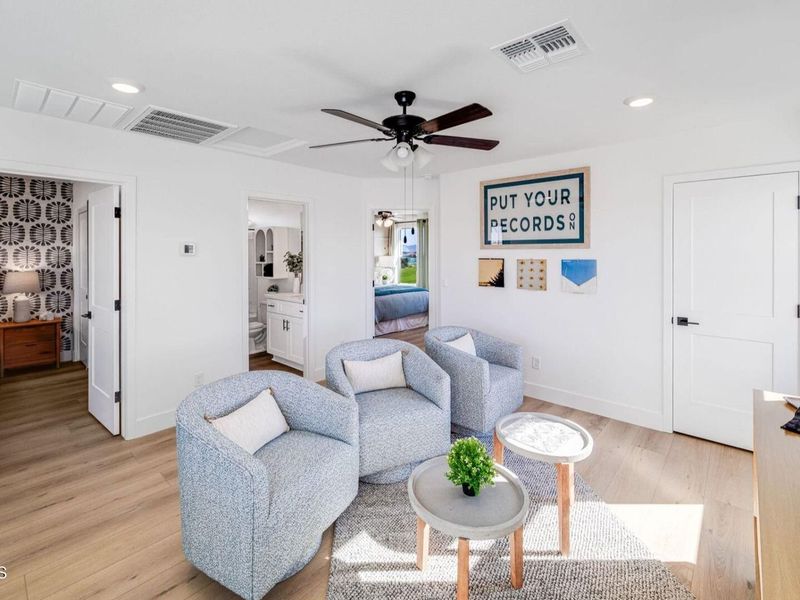 Furnished interior view inside a new home in South Ranch Southern Collection, Prescott (Image 9). Furnished interior view inside a new home in South Ranch Southern Collection, Prescott (Image 9).