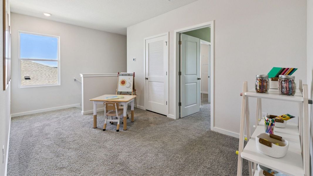 Furnished interior view inside a new home in Campbell Crossing, Port Orange (Image 10).