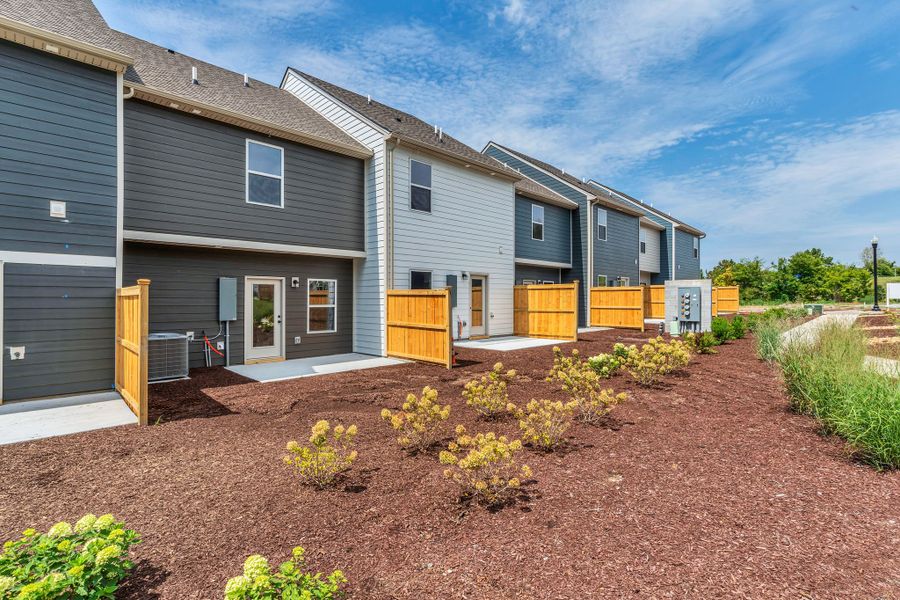 Front exterior of a new home in Oxford Station, Gallatin, TN, highlighting curb appeal (Image 16).
