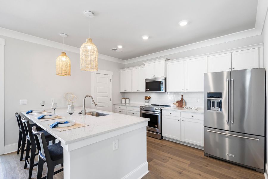 Furnished interior view inside a new home in Rivers Reach, Yemassee (Image 13).