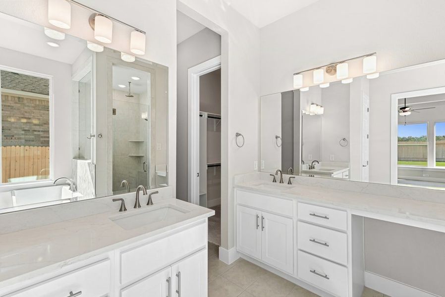 Furnished interior view inside a new home in Santa Rita Ranch, Santa Rita Ranch (Image 11). Furnished interior view inside a new home in Santa Rita Ranch, Santa Rita Ranch (Image 11).