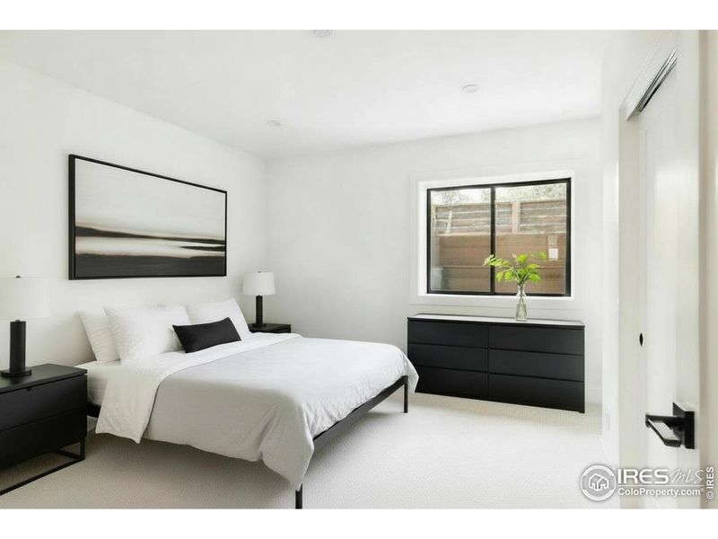 Basement Bedroom 2 - Virtually Staged