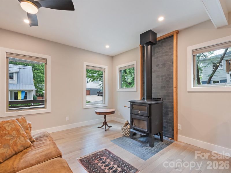Furnished interior view inside a new home in , Asheville (Image 6).
