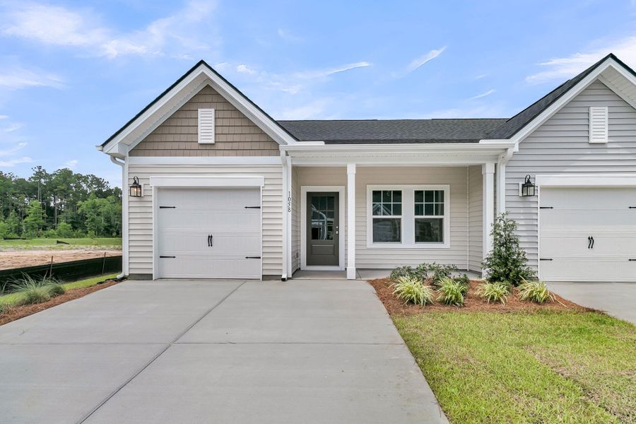 Front exterior of a new home in , Summerville, SC, highlighting curb appeal (Image 17).