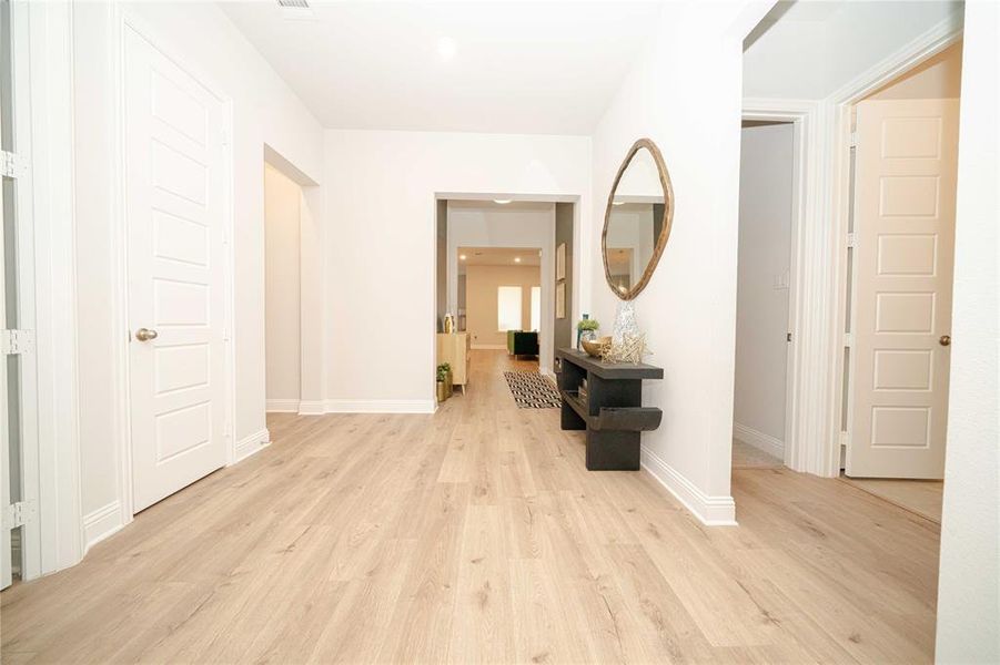 Furnished interior view inside a new home in , Little Elm (Image 14).