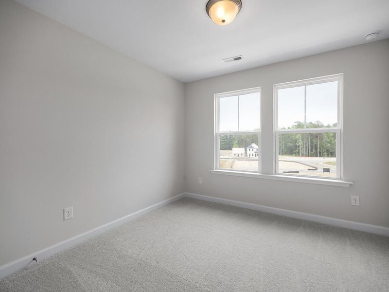Spacious, unfurnished interior of a new home in Forestville Yard Townhomes, Knightdale (Image 21).