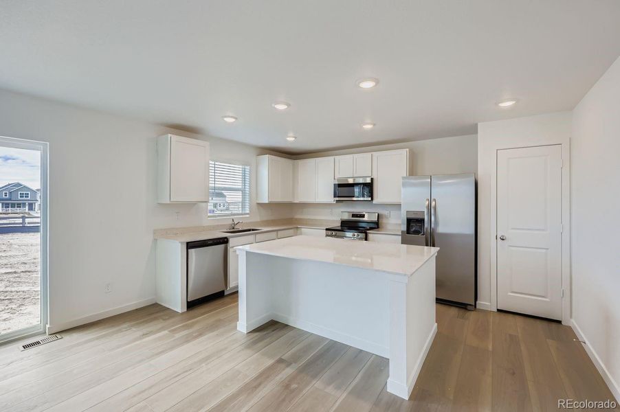Furnished interior view inside a new home in Percheron: The Camden Collection, Colorado Springs (Image 5).
