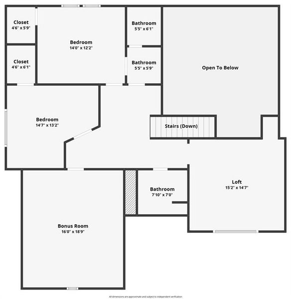 2D floor plan layout of this home in , Dawsonville, GA (Image 4).
