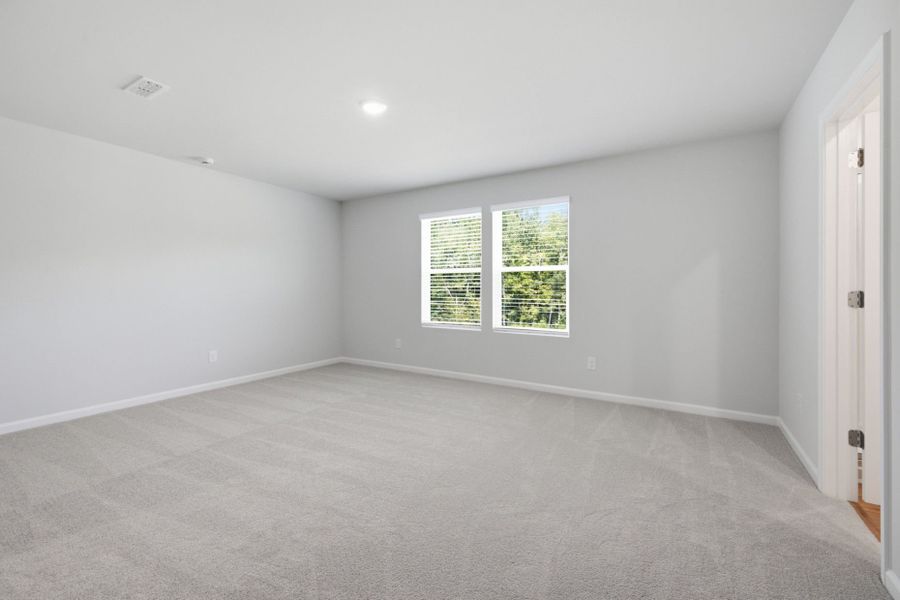 Spacious, unfurnished interior of a new home in Carpenter Falls, Durham (Image 37).