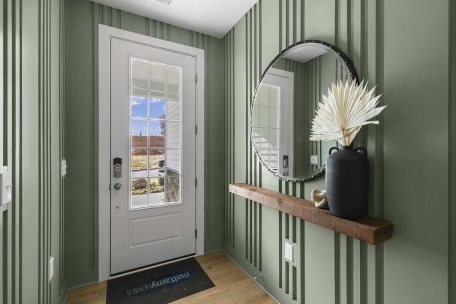 Representative furnished interior of a home built from the Glades by Mattamy Homes in Providence Creek, Fuquay Varina (Image 16).