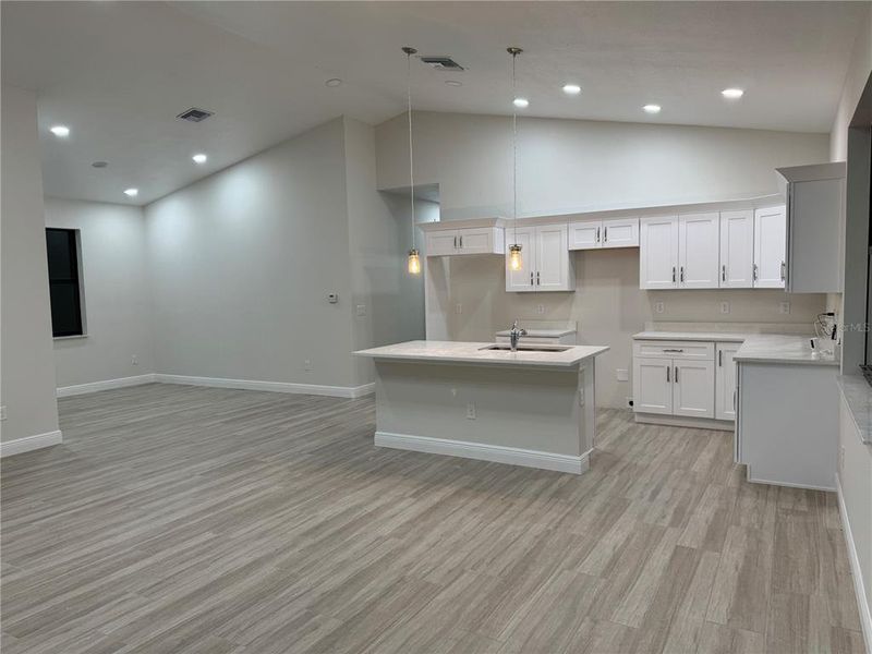 Living Area / Kitchen / Dining Living Area / Kitchen / Dining