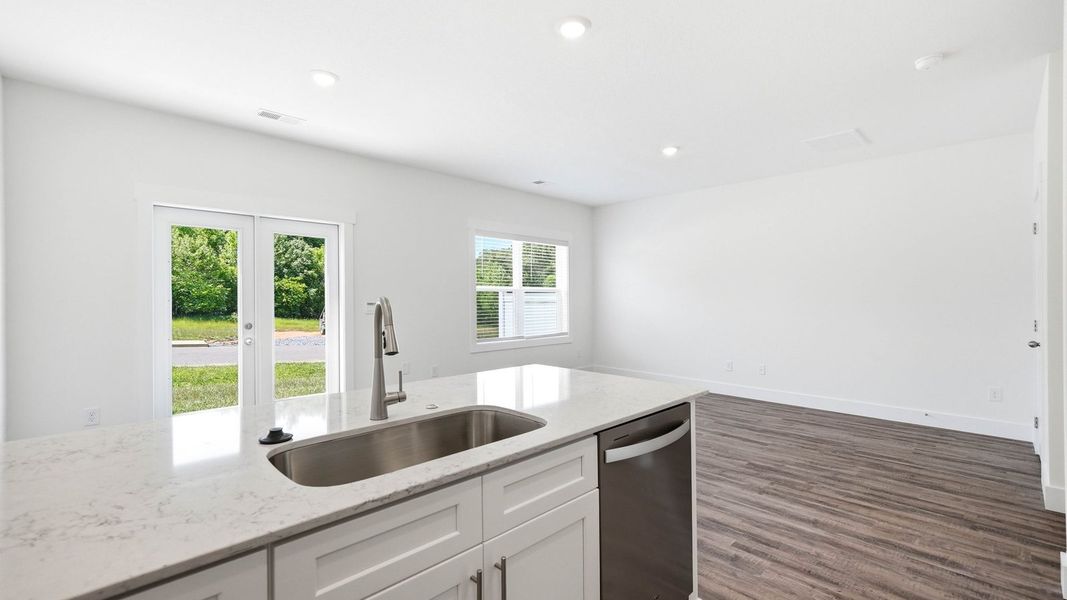 Furnished interior view inside a new home in The Arbor Townhomes, Kingsport (Image 7).