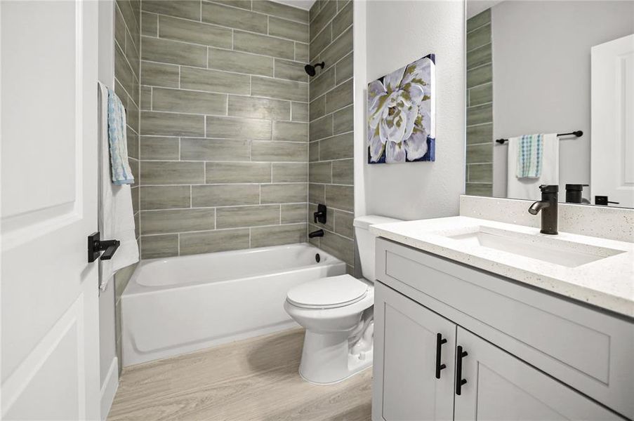 Furnished interior view inside a new home in , Ocala (Image 4).