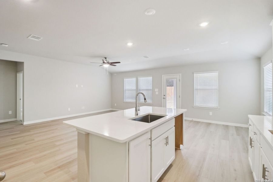 Furnished interior view inside a new home in Sagebrooke - Classic Series, San Antonio (Image 14).