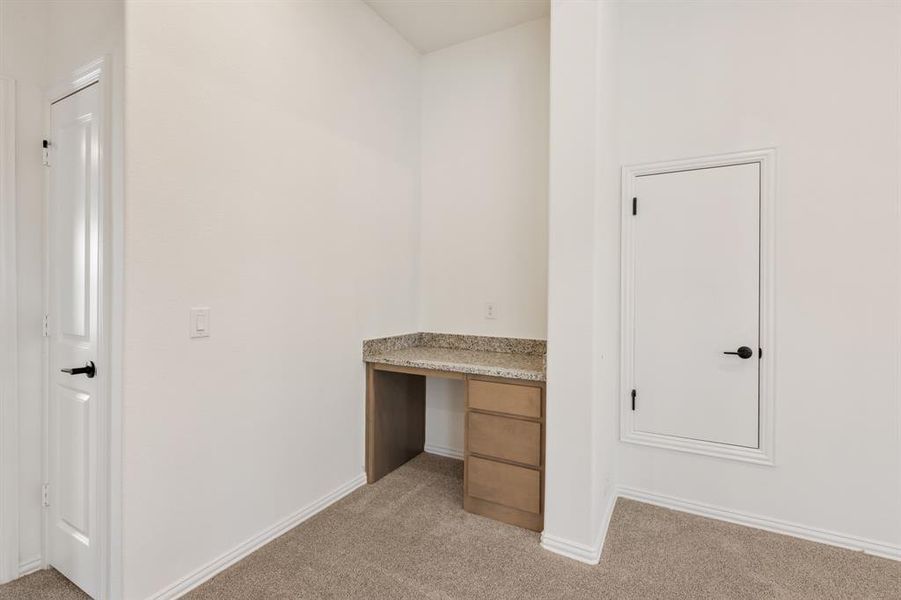 Furnished interior view inside a new home in Bear Creek Classic 60, Lavon (Image 15). Furnished interior view inside a new home in Bear Creek Classic 60, Lavon (Image 15).