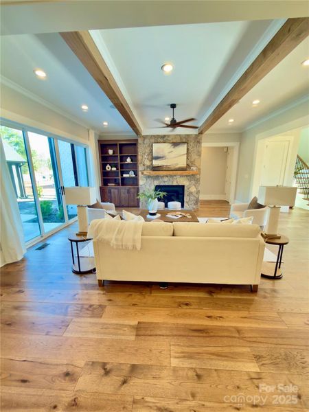 Furnished interior view inside a new home in , Weddington (Image 15). Furnished interior view inside a new home in , Weddington (Image 15).