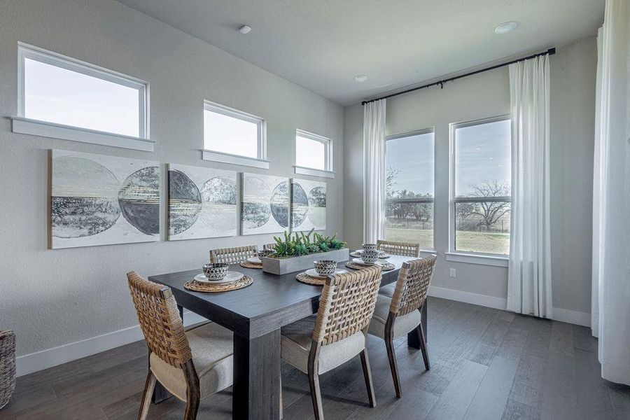 Furnished interior view inside a new home in North Haven, Liberty Hill (Image 13).