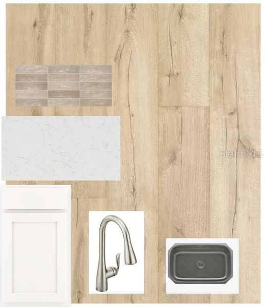 Sample of building materials used in homes in Waterset Bungalow Series, Apollo Beach (Image 3). Sample of building materials used in homes in Waterset Bungalow Series, Apollo Beach (Image 3).