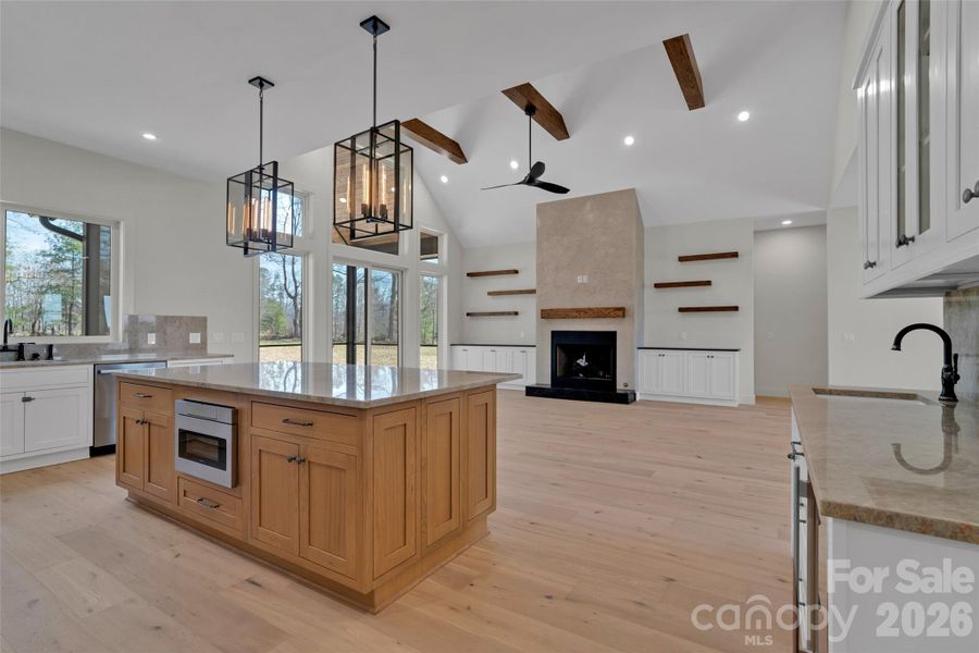 Furnished interior view inside a new home in , Fletcher (Image 9).
