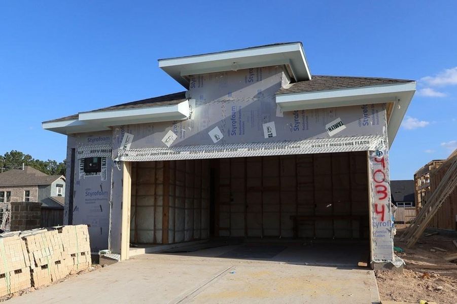 In-progress construction of a new home in , Porter, TX (Image 8).