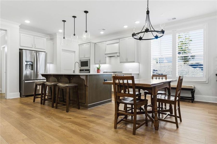 Furnished interior view inside a new home in , Canton (Image 27). Furnished interior view inside a new home in , Canton (Image 27).