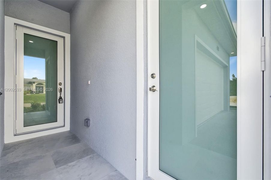 Separate entrance to the In-law Suite