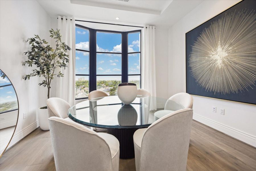 Furnished interior view inside a new home in London House, Houston (Image 8). Furnished interior view inside a new home in London House, Houston (Image 8).