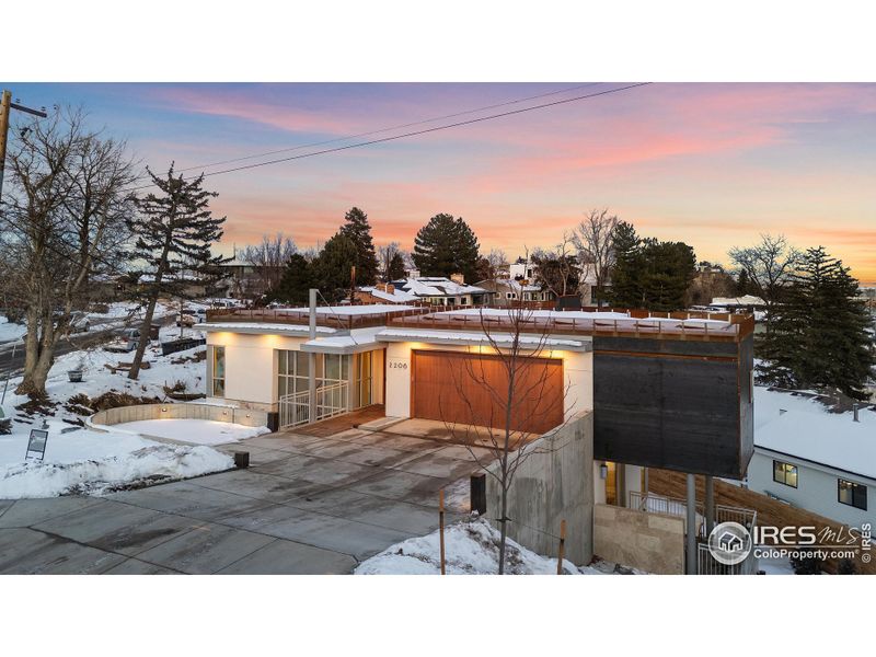 Front exterior of a new home in , Boulder, CO, highlighting curb appeal (Image 23).