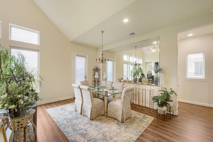 Furnished interior view inside a new home in , Katy (Image 18).