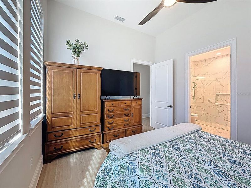 Furnished interior view inside a new home in , Reunion (Image 17).