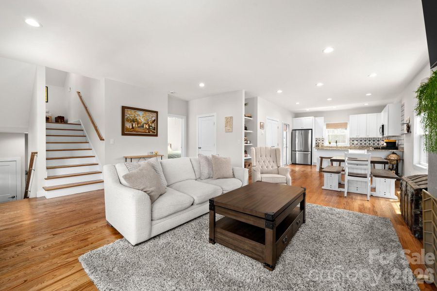 Furnished interior view inside a new home in , Asheville (Image 5). Furnished interior view inside a new home in , Asheville (Image 5).