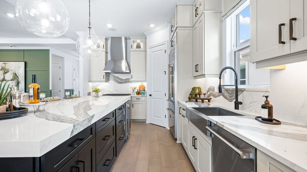 Representative furnished interior of a home built from the Pallazio II by Taylor Morrison in Skye Ranch Community Group Page, Sarasota (Image 11).
