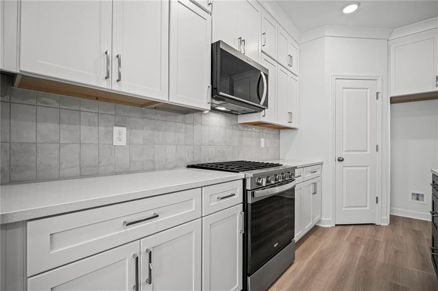 Furnished interior view inside a new home in The Village at River Green, Canton (Image 5).