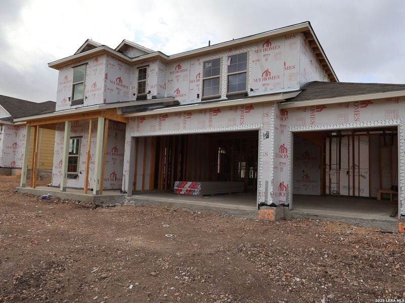 In-progress construction of a new home in Greenspoint Heights, Seguin, TX (Image 23).