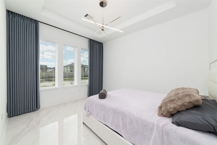 Furnished interior view inside a new home in Pomona 70' - Section 27, Manvel (Image 24).