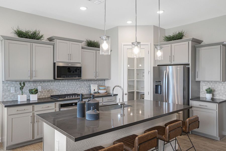 Representative furnished interior of a home built from the Copper by Mattamy Homes in Empire Pointe, Queen Creek (Image 15).