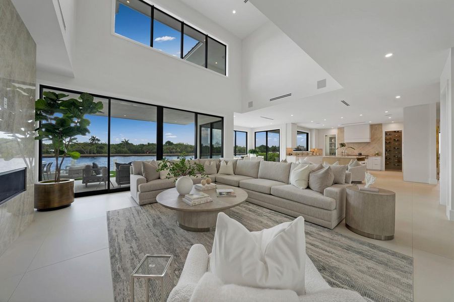 Furnished interior view inside a new home in , Fort Lauderdale (Image 22).