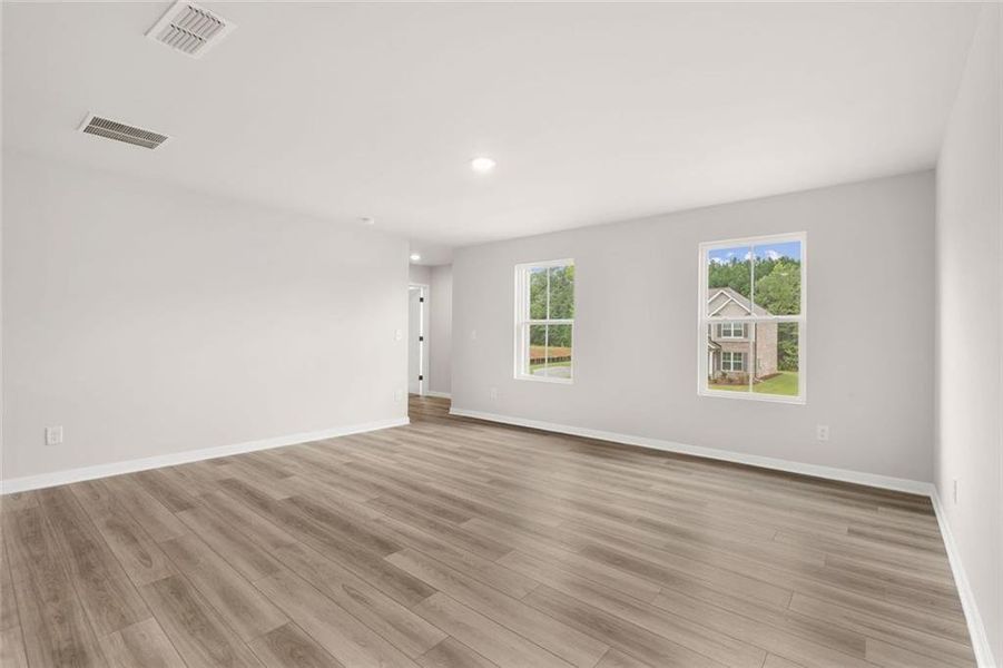 Spacious, unfurnished interior of a new home in Windsong Estates, McDonough (Image 22). Spacious, unfurnished interior of a new home in Windsong Estates, McDonough (Image 22).