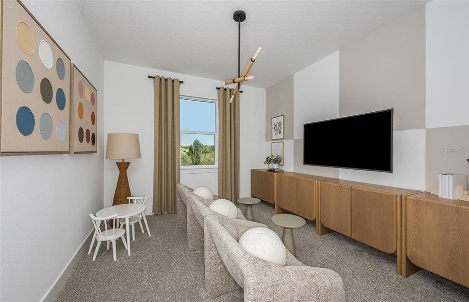 Furnished interior view inside a new home in Two Rivers, Zephyrhills (Image 13).