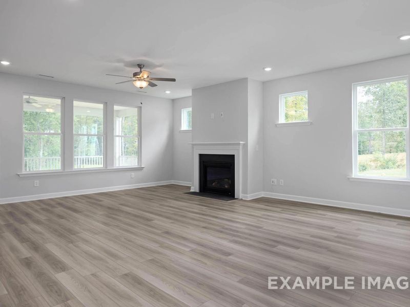 Spacious, unfurnished interior of a new home in Retreat at North Main, Lillington (Image 18).