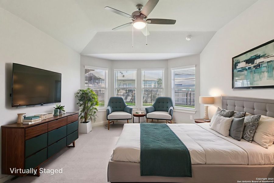 Furnished interior view inside a new home in Scenic Crest - Premier Series, Boerne (Image 15).