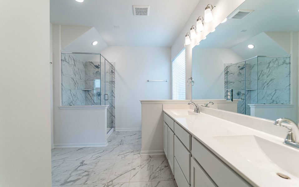 Furnished interior view inside a new home in Bay Creek, Baytown (Image 8).