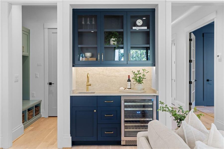 Furnished interior view inside a new home in , Atlanta (Image 8).
