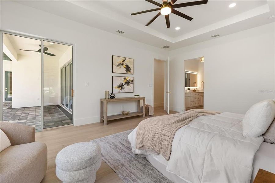 Furnished interior view inside a new home in , Sanford (Image 54).